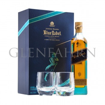 Johnnie Walker Blue Label Geschenkpackung mit 2 Gläsern