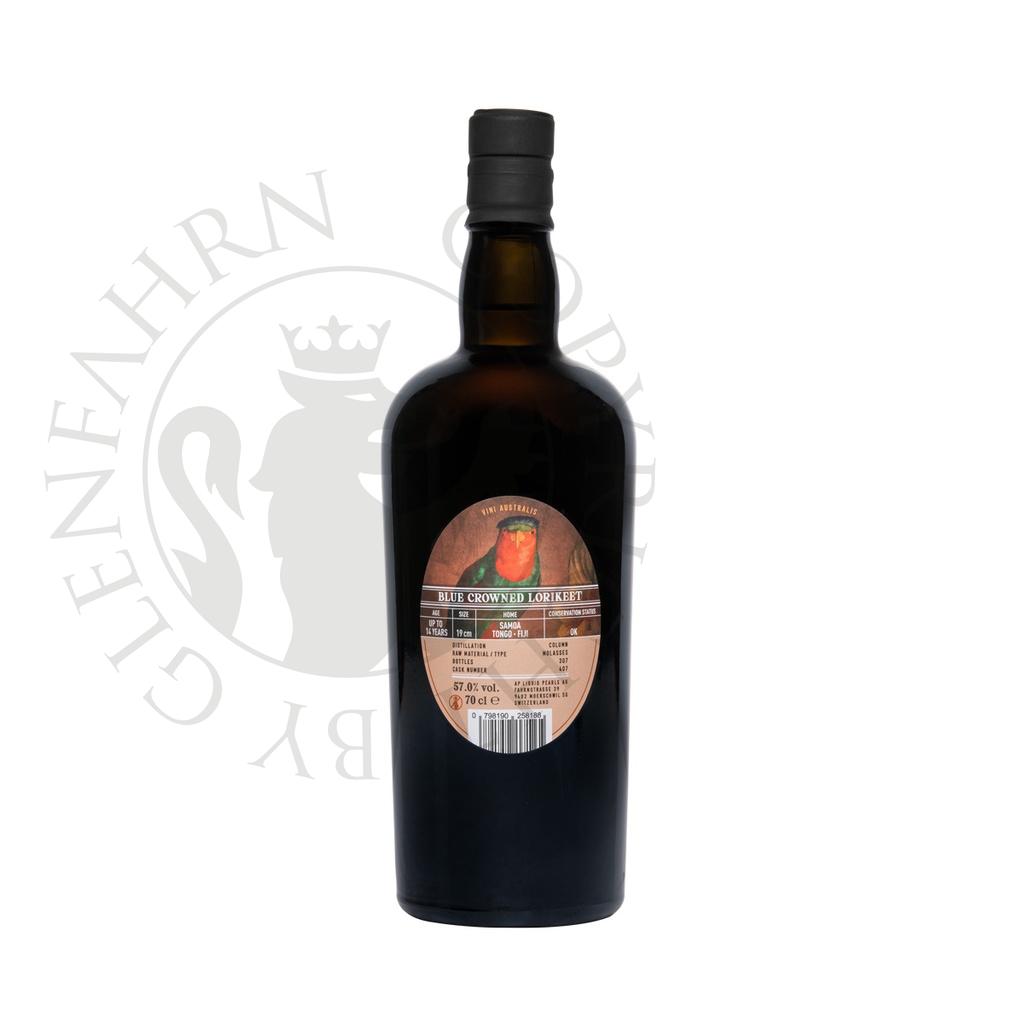 Panama 2009 15y Cask#407 Blue Crowned Lorikeet The Parrots Single Cask Rum 70cl