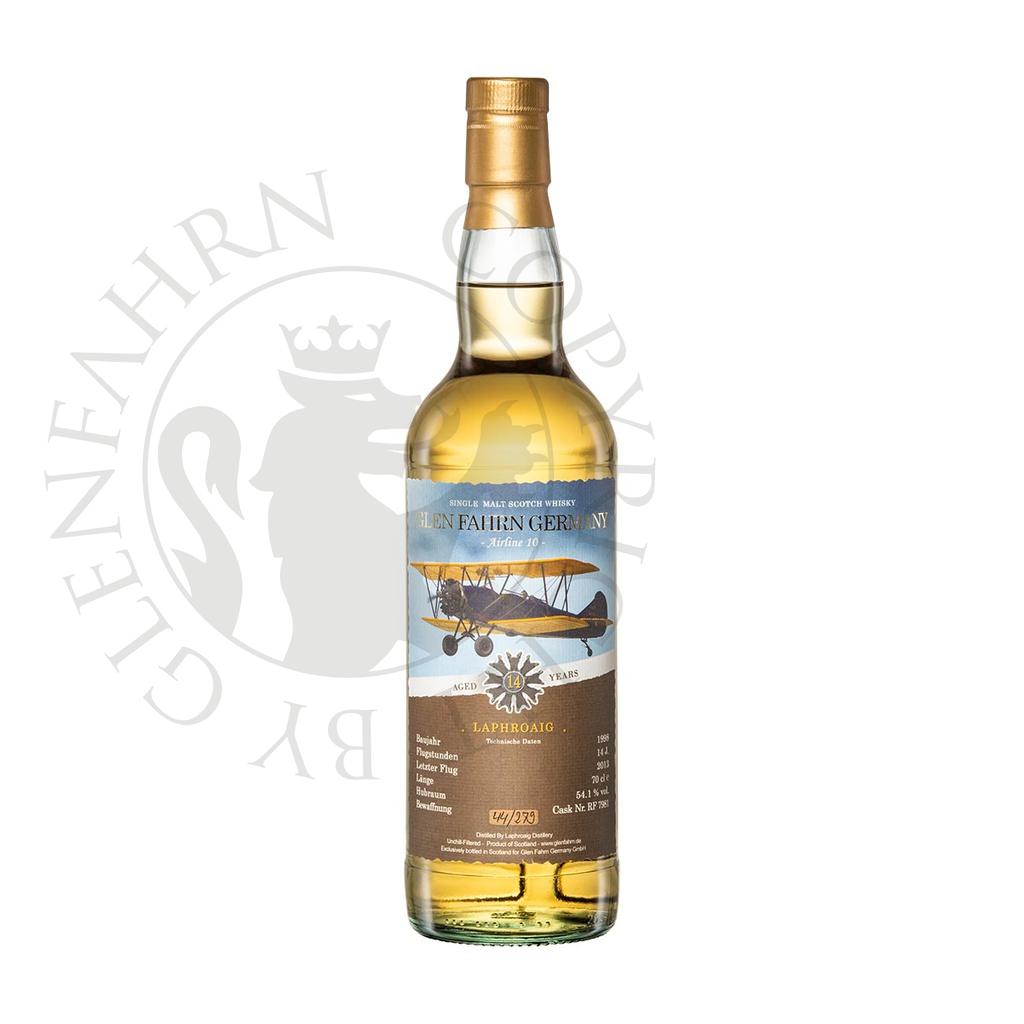 Laphroaig 1998 14y Cask#7981 Airline 10 Glen Fahrn 70cl