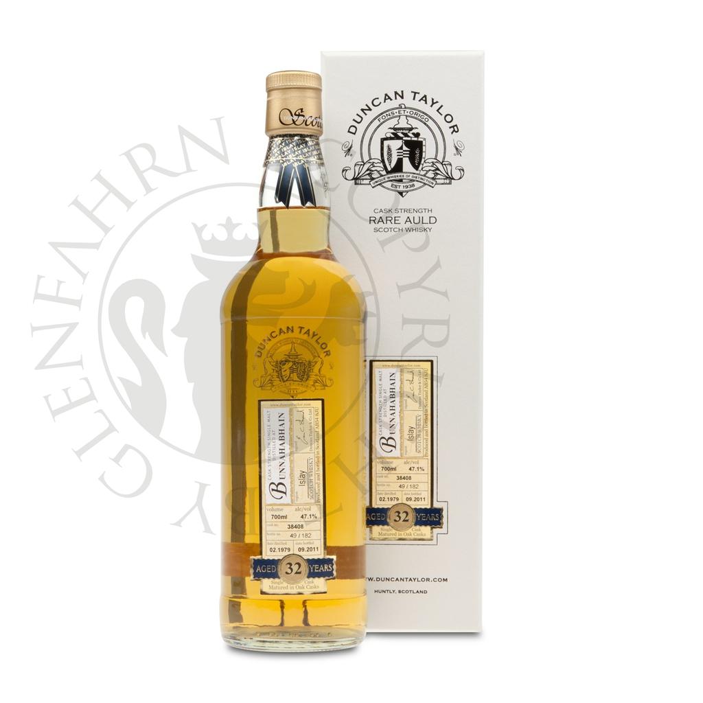 Bunnahabhain 1979 32y Cask#38408 Rare Auld Collection Duncan Taylor 70cl
