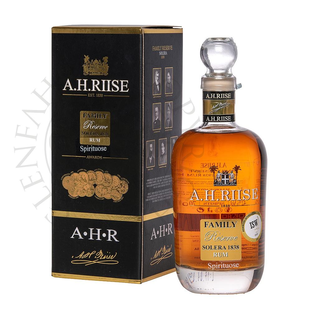 A.H. Riise Family Reserve Solera 1838 Rum Spirit Drink 70cl