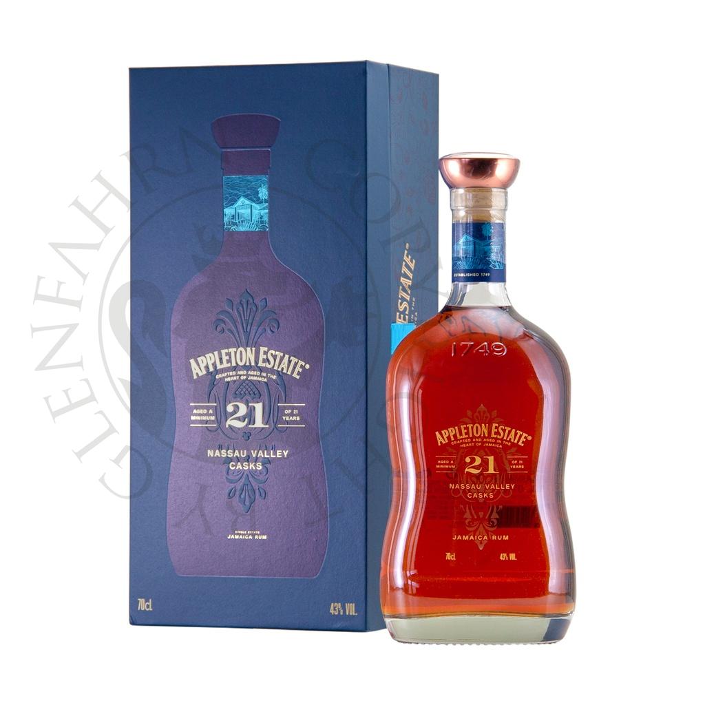 Appleton Estate 21y Nassau Valley Casks Jamaica Rum 70cl