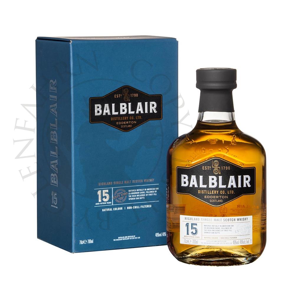 Balblair 15y Single Malt Scotch Whisky 70cl