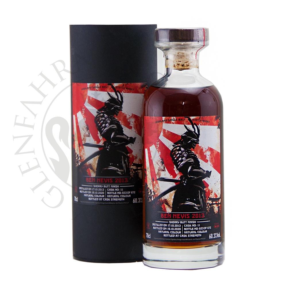 Ben Nevis 2013 7y Cask#11 Samurai Signatory 70cl