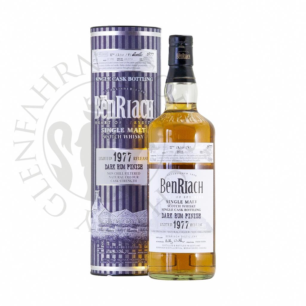 BenRiach 1977 37y Cask#1891 Single Malt Scotch Whisky 70cl