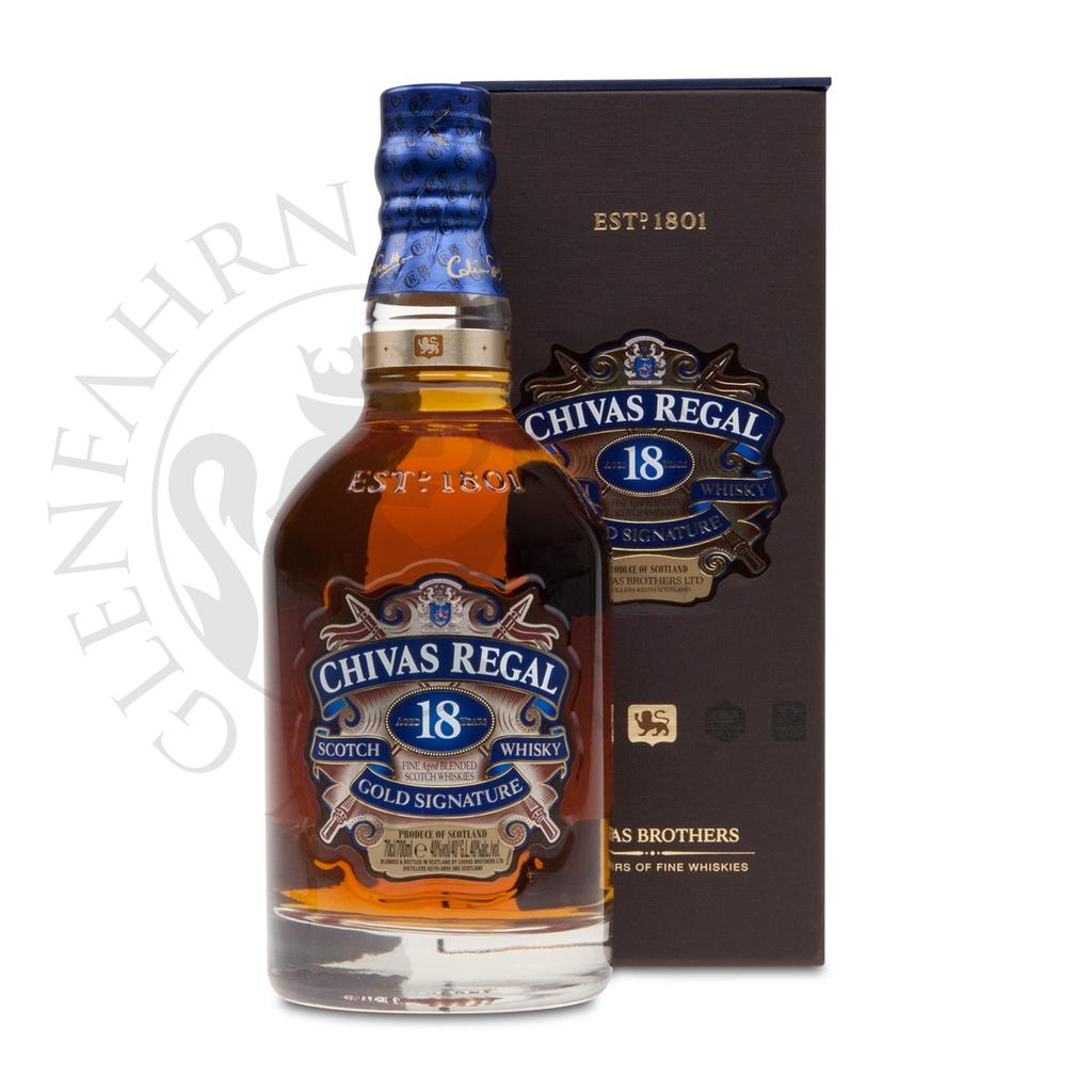 Chivas Regal 18y Gold Signature Blended Scotch Whisky 70cl