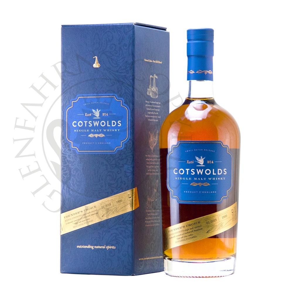 Cotswolds Founder's Choice Single Malt English Whisky 70cl