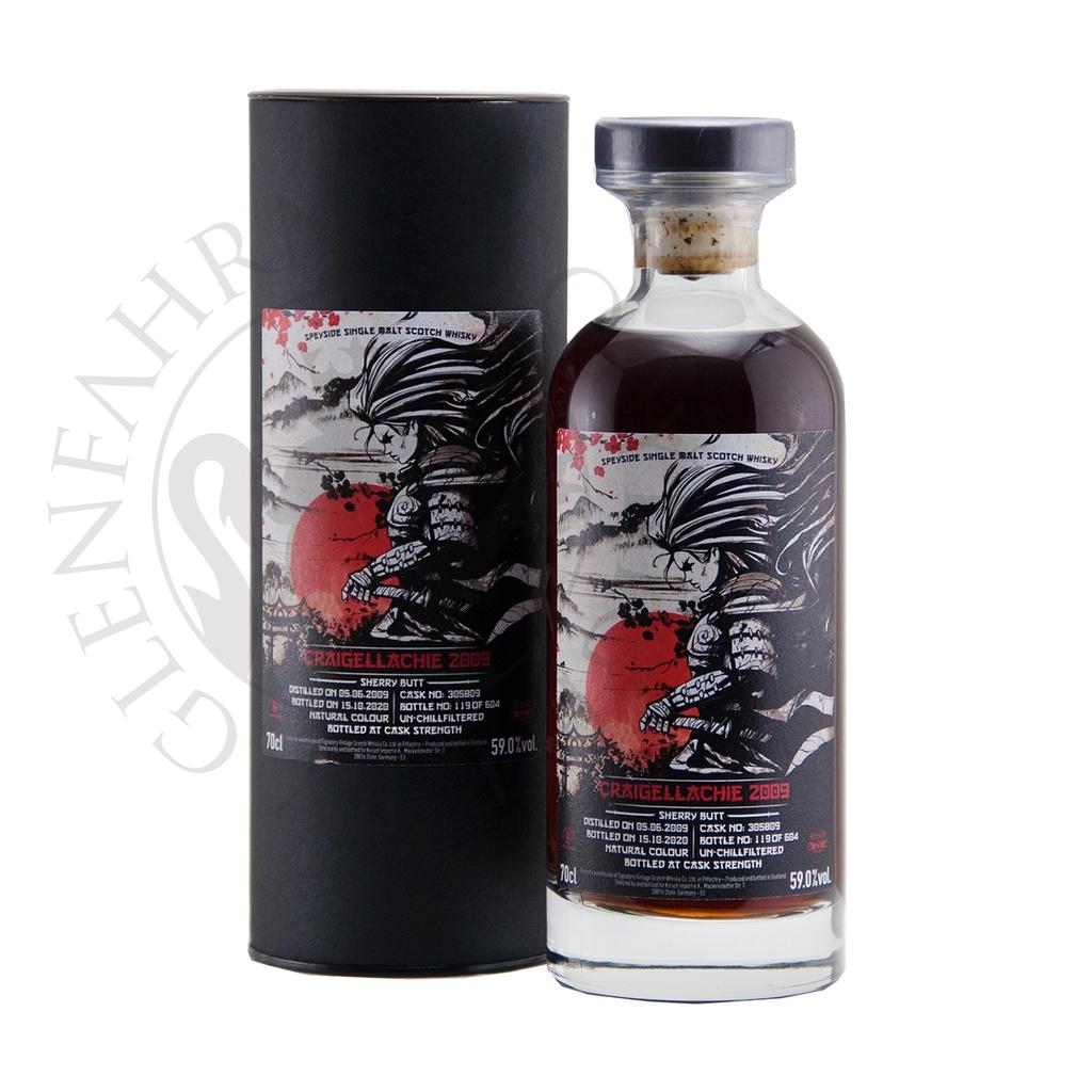 Craigellachie 2009 11y Cask#305809 Samurai Signatory 70cl