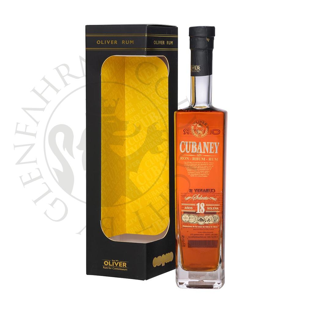 Cubaney Selecto 18 anos Solera Rum 70cl