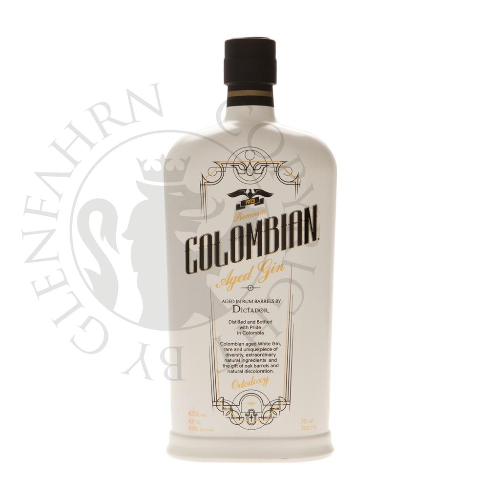 Dictador Colombian Aged White Gin Ortodoxy 70cl