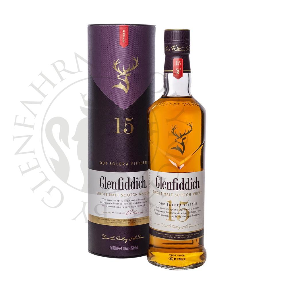 Glenfiddich 15y Solera Reserve Single Malt Scotch Whisky 70cl