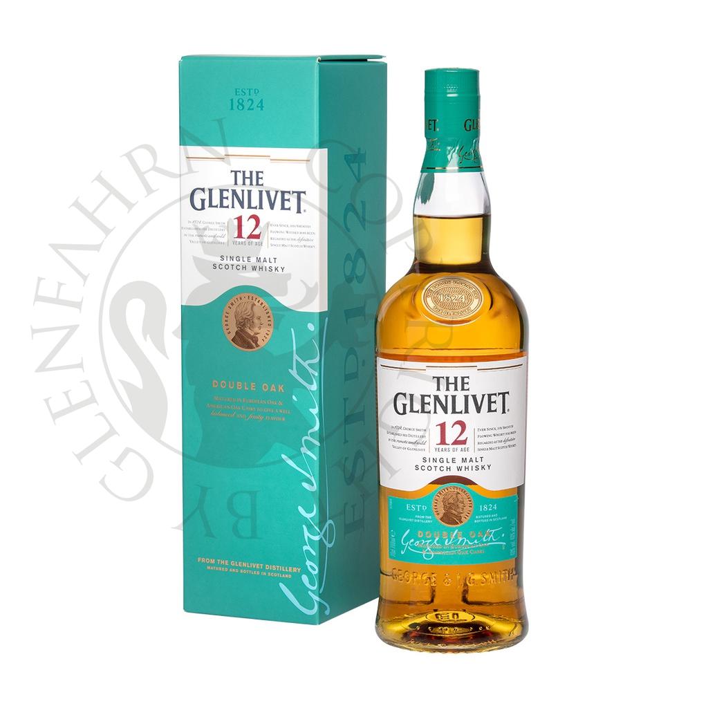 Glenlivet 12y Double Oak Single Malt Scotch Whisky 70cl