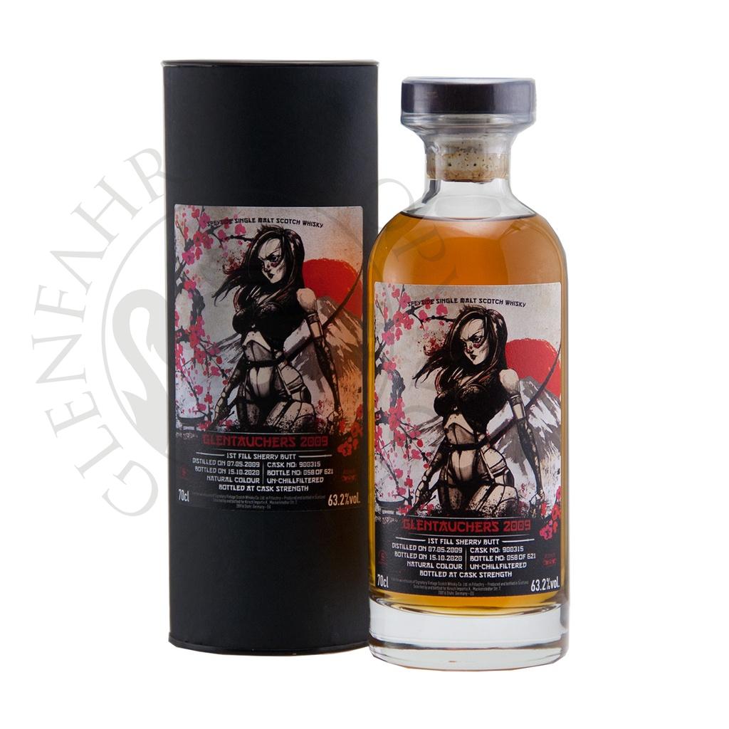 Glentauchers 2009 11y Cask#900315 Samurai Signatory 70cl