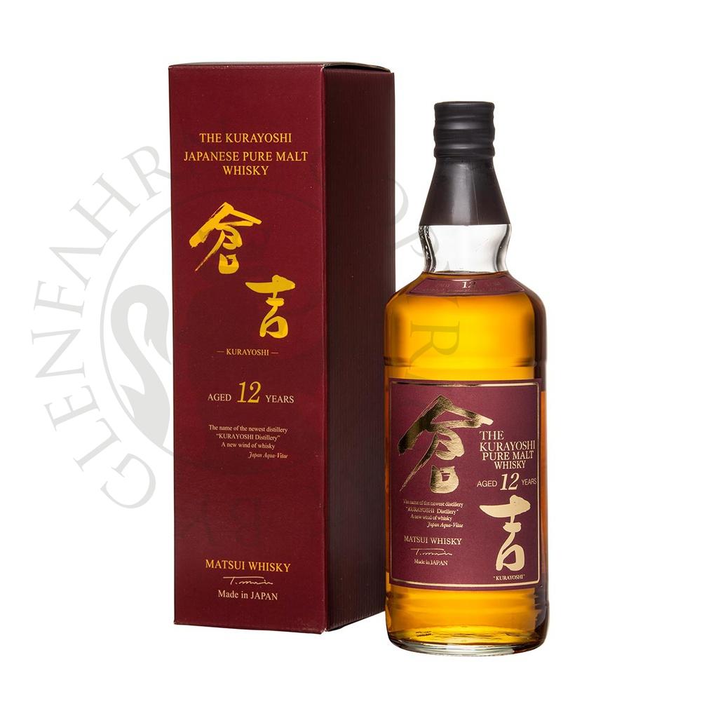 Kurayoshi 12y Pure Malt Japanese Whisky 70cl