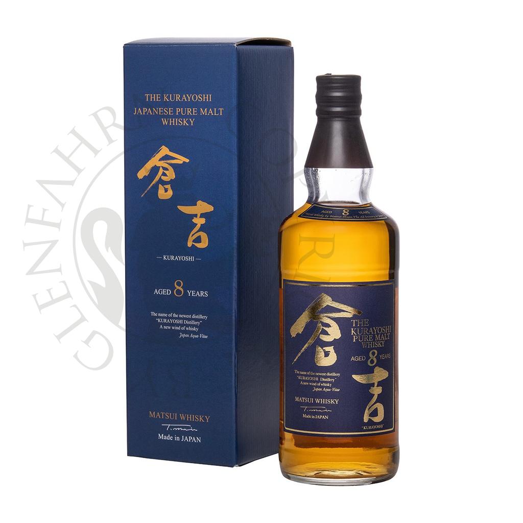 Kurayoshi 8y Pure Malt Japanese Whisky 70cl
