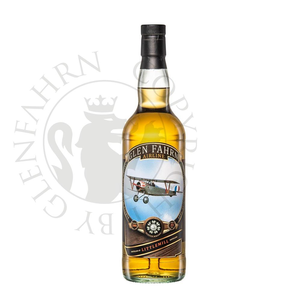Littlemill 1989 23y Cask#16215 Airline 16 Glen Fahrn 70cl