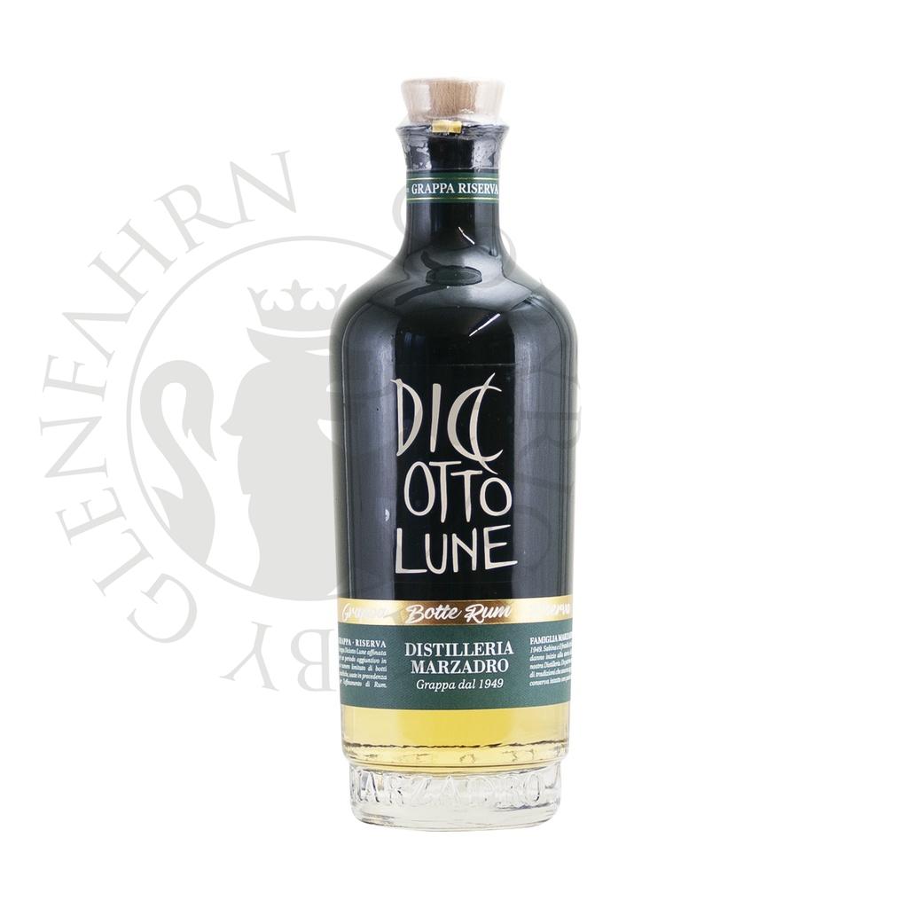 Marzadro Le Diciotto Lune Botte Rum Grappa Riserva 70cl