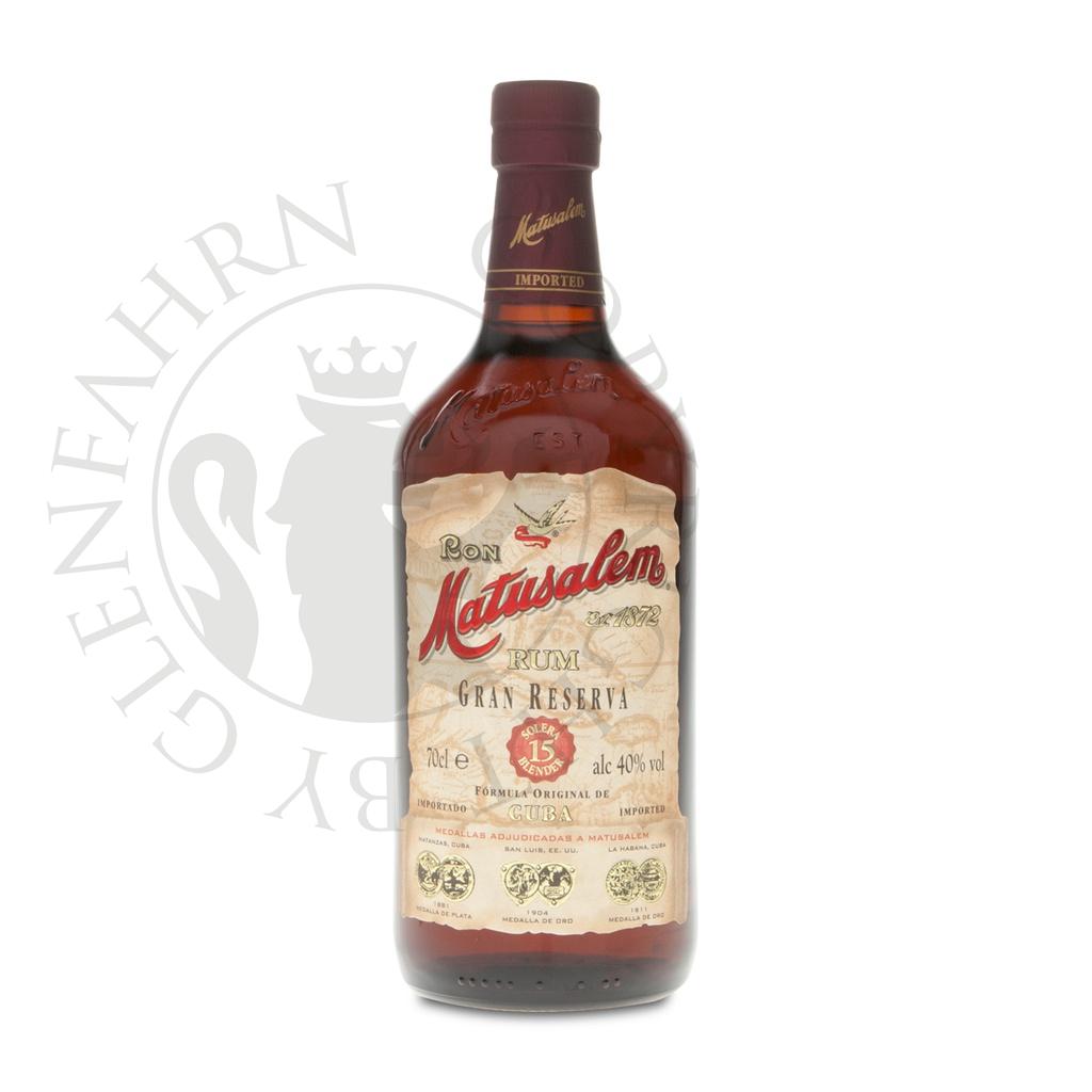 Matusalem 15 anos Solera Rum Gran Reserva 70cl