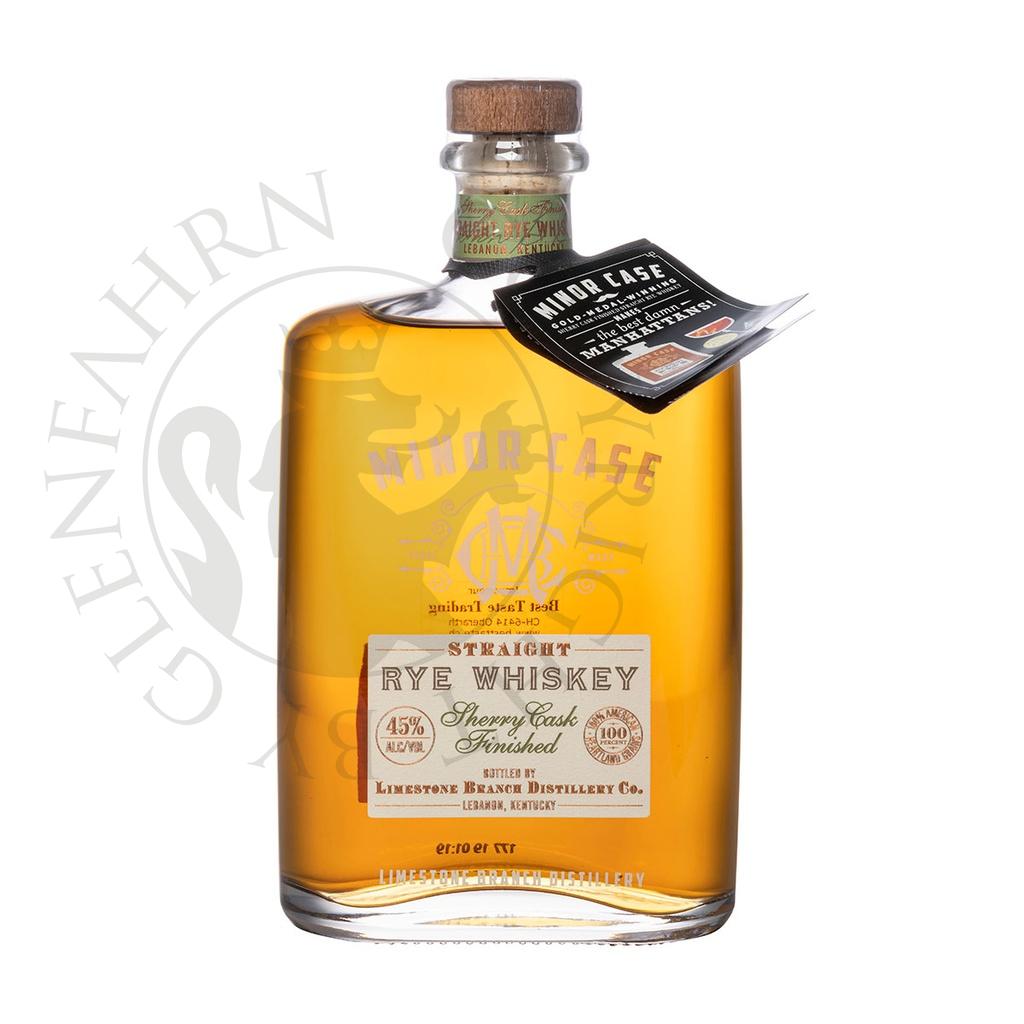 Minor Case Straight Rye Whiskey Sherry Cask Finished 70cl