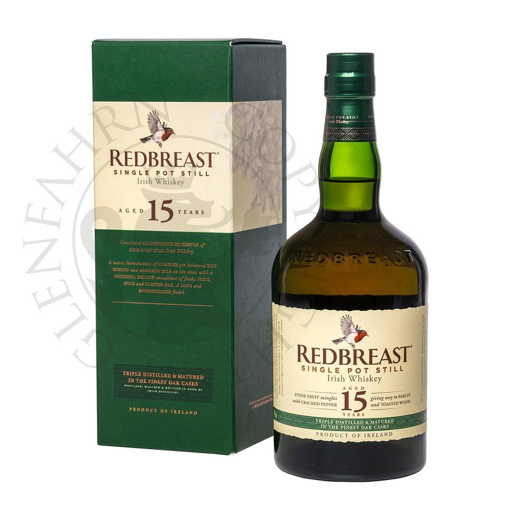 Redbreast 15y Single Pot Still Irish Whiskey 70cl