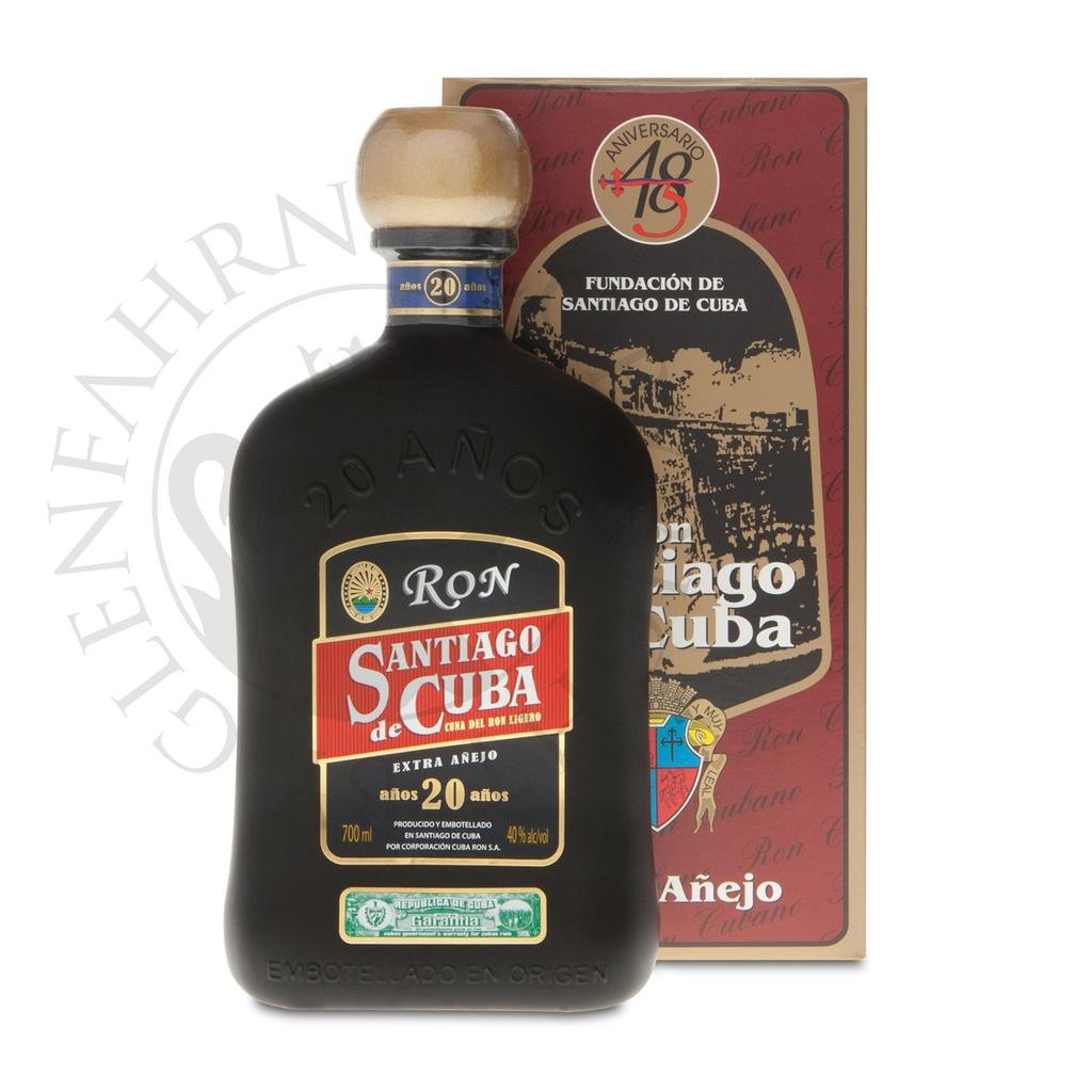 Santiago de Cuba 20 anos Ron Extra Anejo 70cl