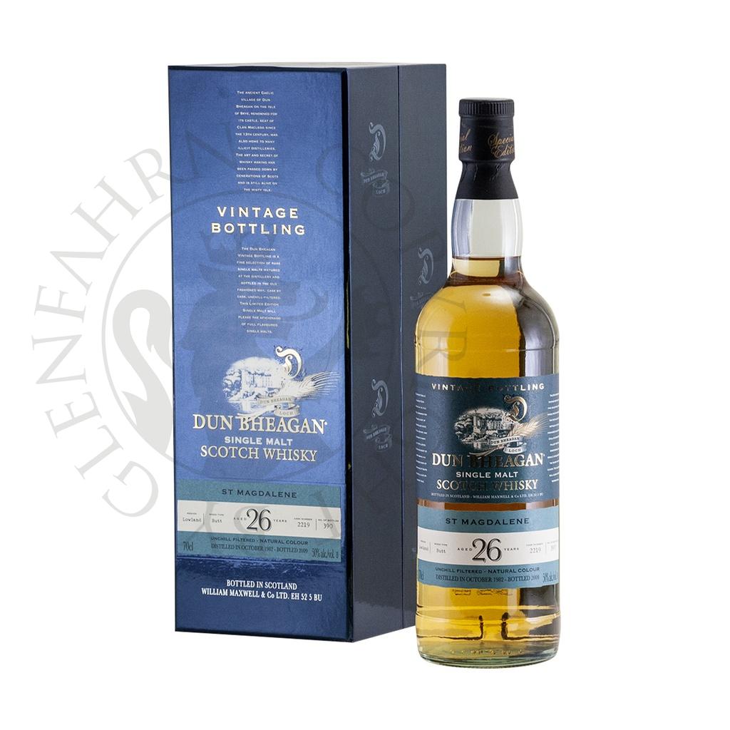 St. Magdalene 1982 26y Cask#2219 Dun Bheagan 70cl