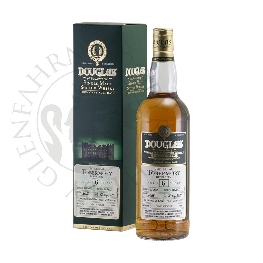 Tobermory 2006 6y Cask#8766 Douglas of Drumlanrig 70cl