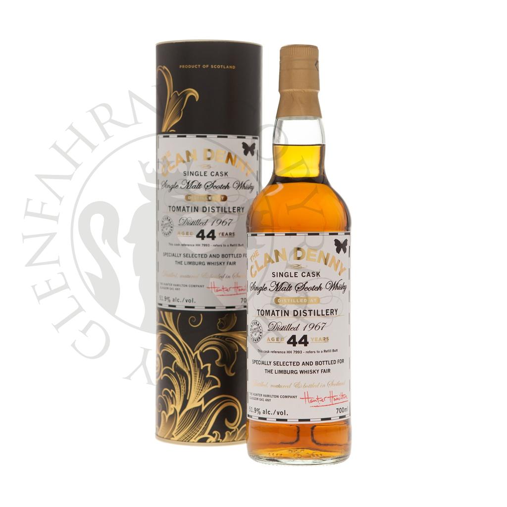 Tomatin 1967 44y The Clan Denny Hunter Hamilton 70cl