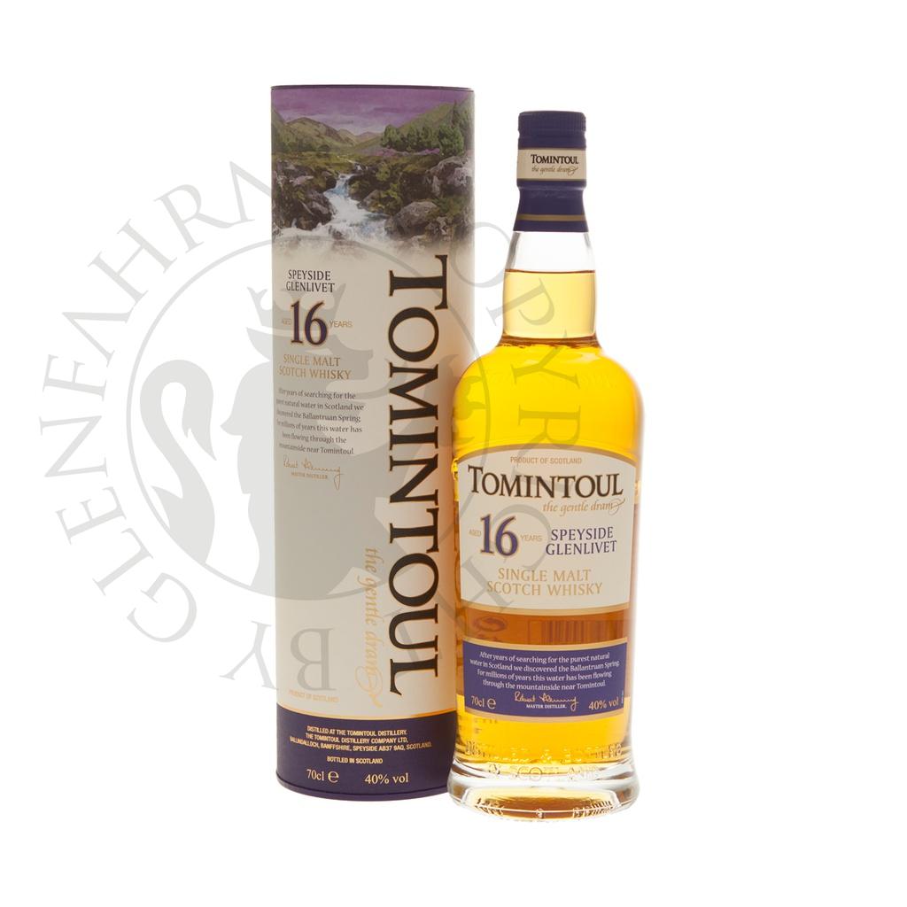 Tomintoul 16y Single Malt Scotch Whisky 70cl