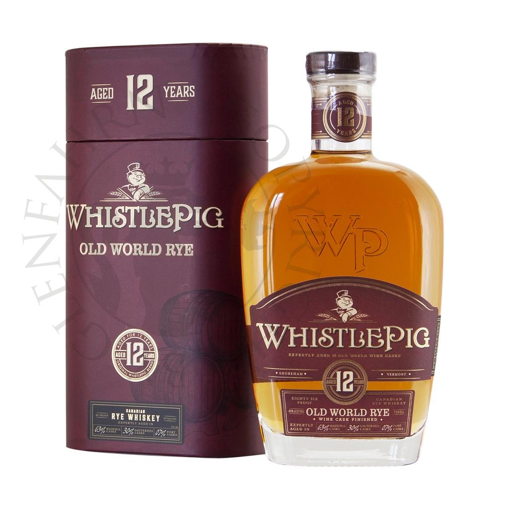 WhistlePig 12y Canadian Straight Rye Whiskey 70cl