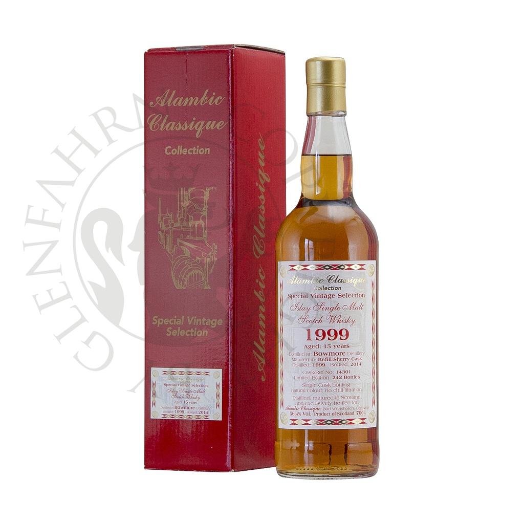 Bowmore 1999 15y Cask#14301 Special Vintage Selection Alambic Classique 70cl