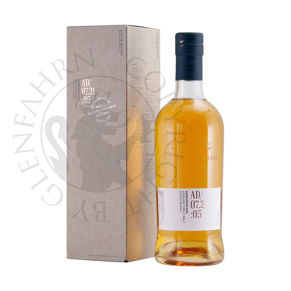 Ardnamurchan AD/07.21:05 Single Malt Scotch Whisky 70cl