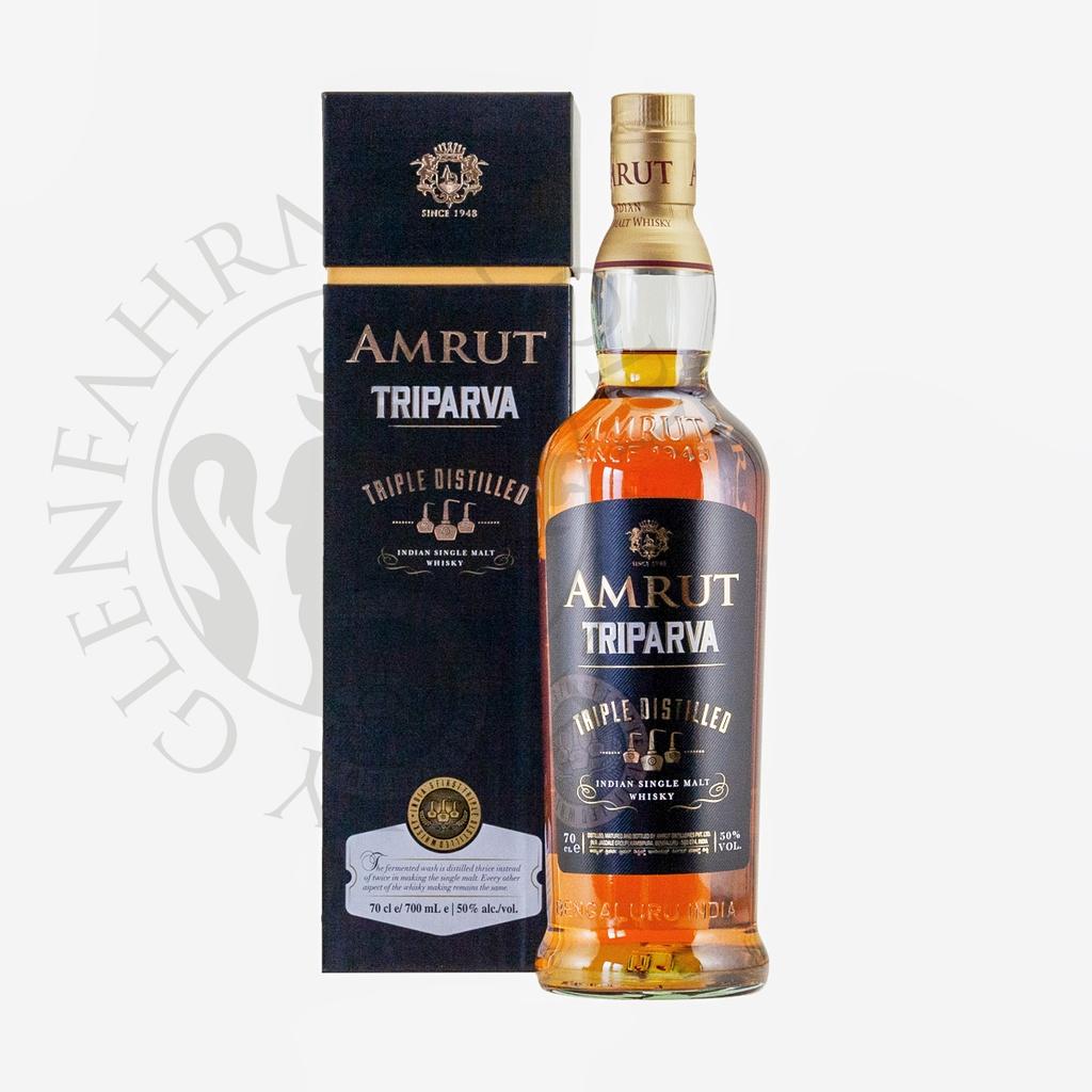 Amrut Triparva Triple Distilled Single Malt Indian Whisky 70cl