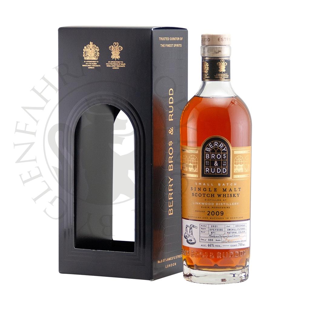 Linkwood 2009 11y Small Batch Berry Bros. & Rudd Single Malt Scotch Whisky 70cl