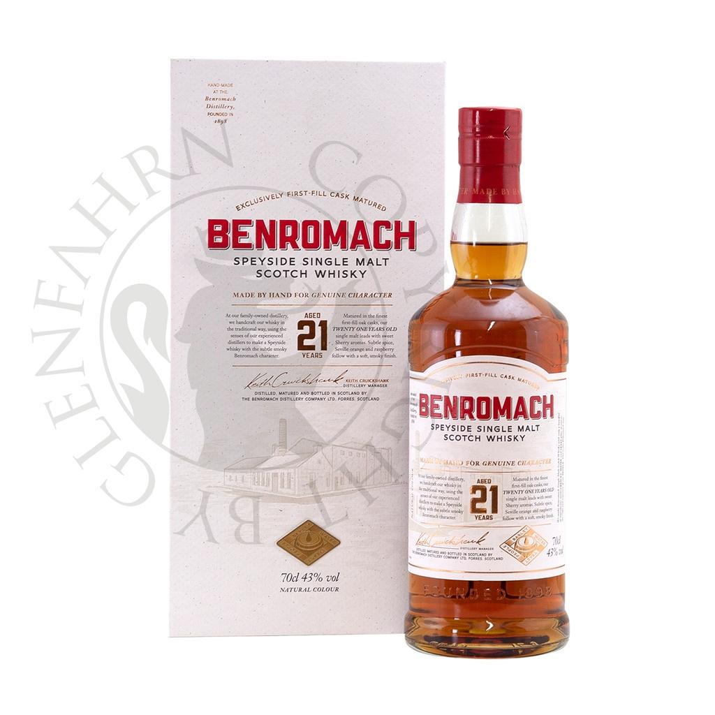 Benromach 21y Speyside Single Malt Whisky 70cl