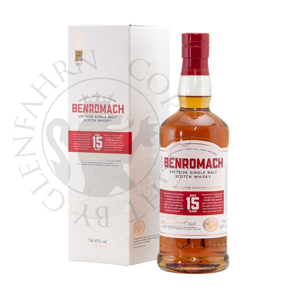 Benromach 15y Speyside Single Malt Whisky 70cl