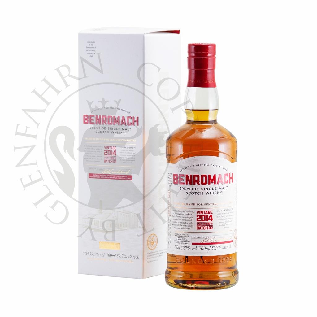 Benromach Vintage 2014 bot.2024 Cask Strength Speyside Single Malt Whisky 70cl