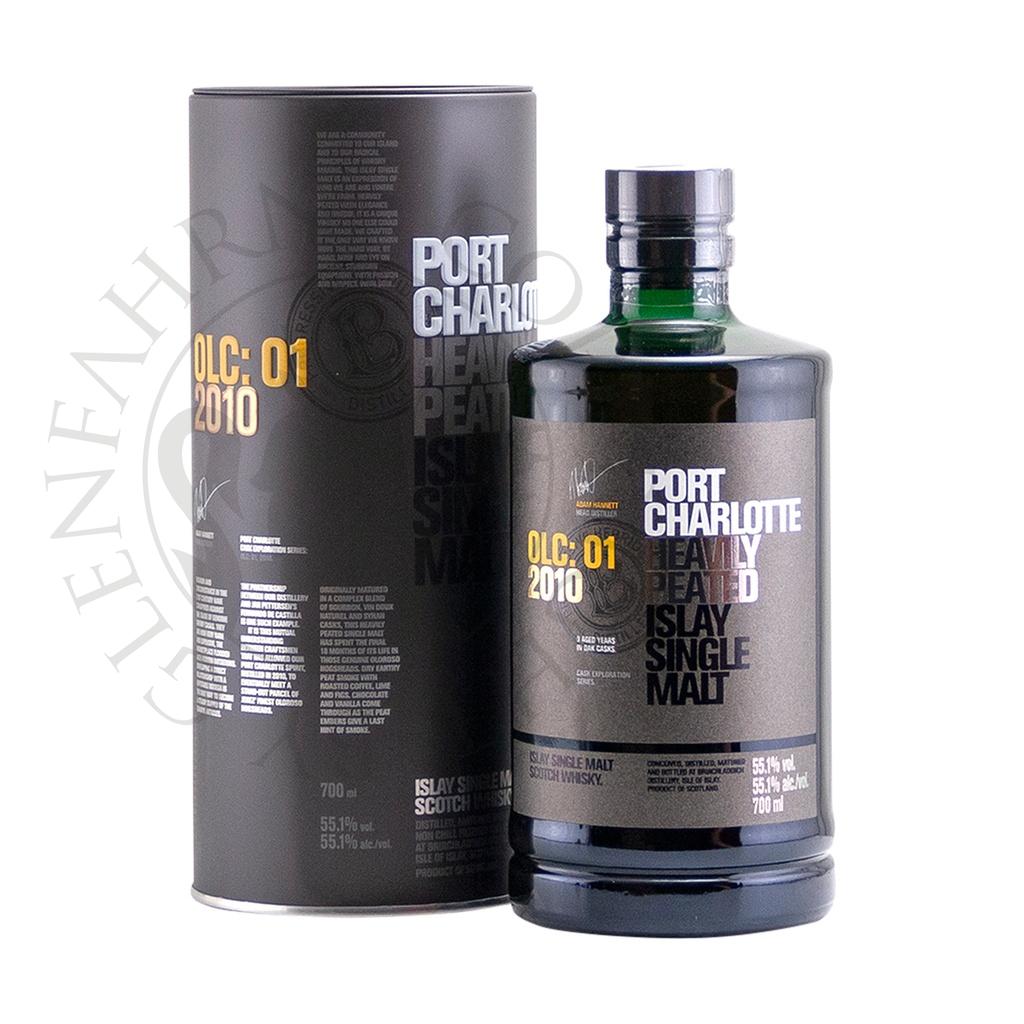 Bruichladdich Port Charlotte 2010 9y OLC:01 Islay Single Malt Whisky 70cl