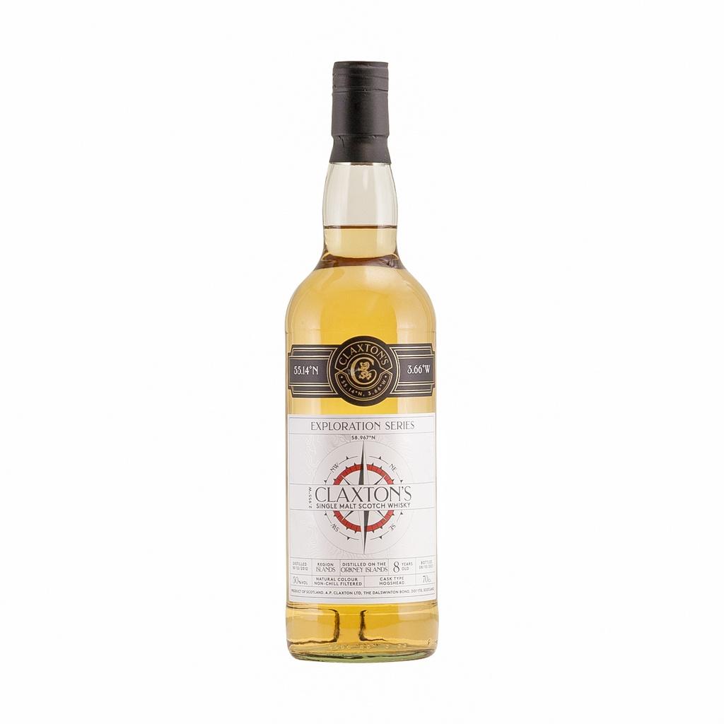 Orkney Islands 2012 8y Exploration Series Claxton's 70cl