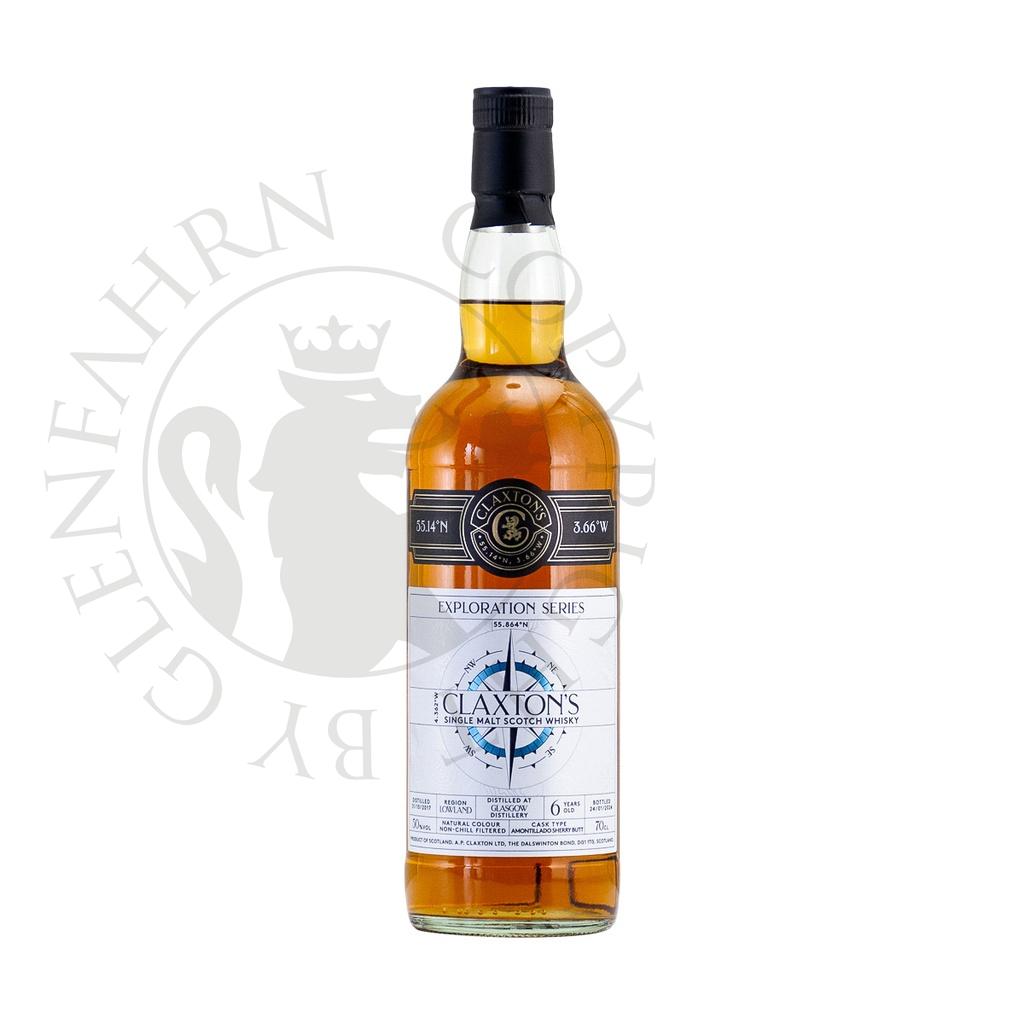 Glasgow 2017 6y Amontillado Sherry Butt Exploration Series Claxton's 70cl