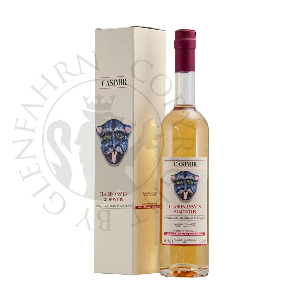 Clairin Casimir 2016 Single Cask #Carca1 Ex Caroni 70cl