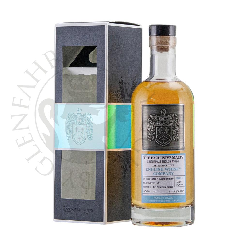 English Whisky Company 2010 7y Cask#271 Exclusive Malts Creative Whisky 70cl
