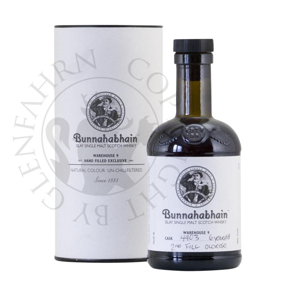 Bunnahabhain 6y Warehouse 9 Second Fill Oloroso Cask#4903 20cl
