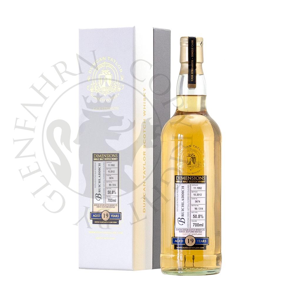 Bruichladdich 1992 19y Duncan Taylor Cask#3674 70cl