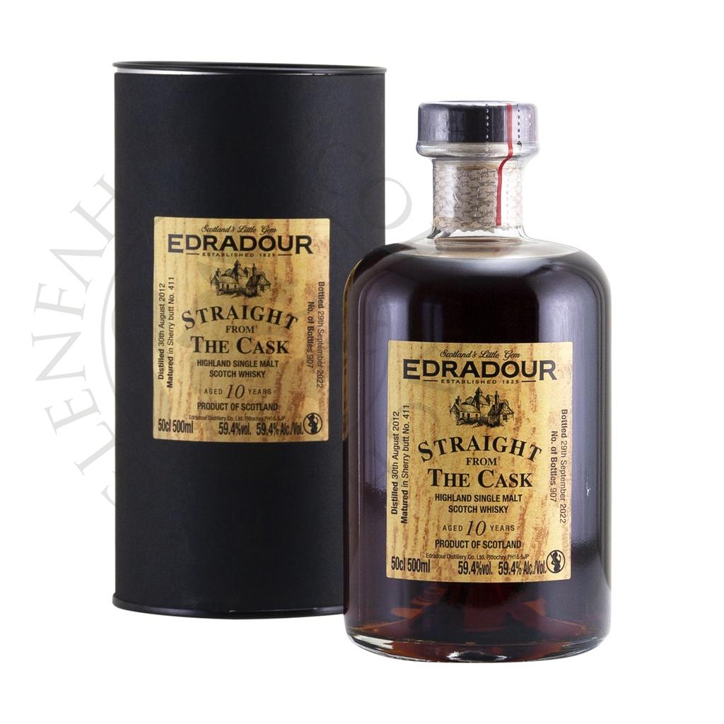 Edradour 2012 10y Sherry Butt#411 Straight from the Cask 50cl