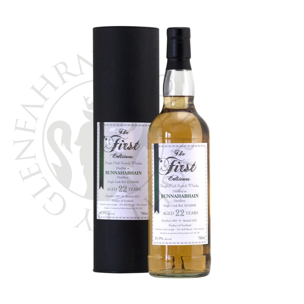 Bunnahabhain 1989 22y Cask#010/01 The First Editions Edition Spirits 70cl