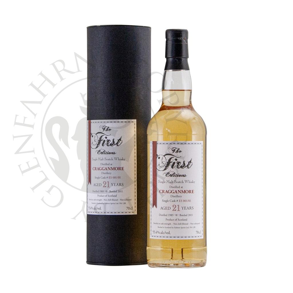 Cragganmore 1989 21y Cask#001/01 The First Editions Edition Spirits 70cl