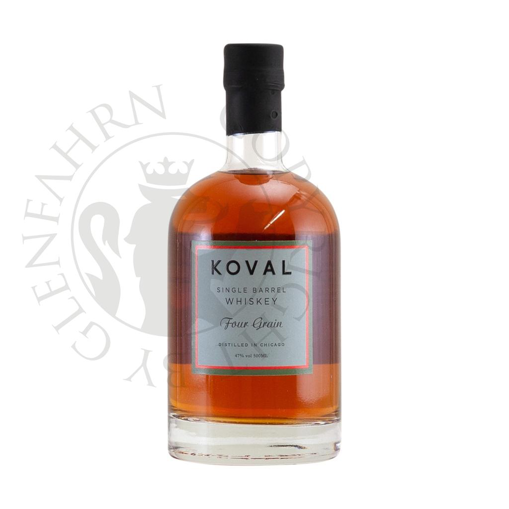 Koval Four Grain Single Barrel Single Grain American Whiskey 50cl