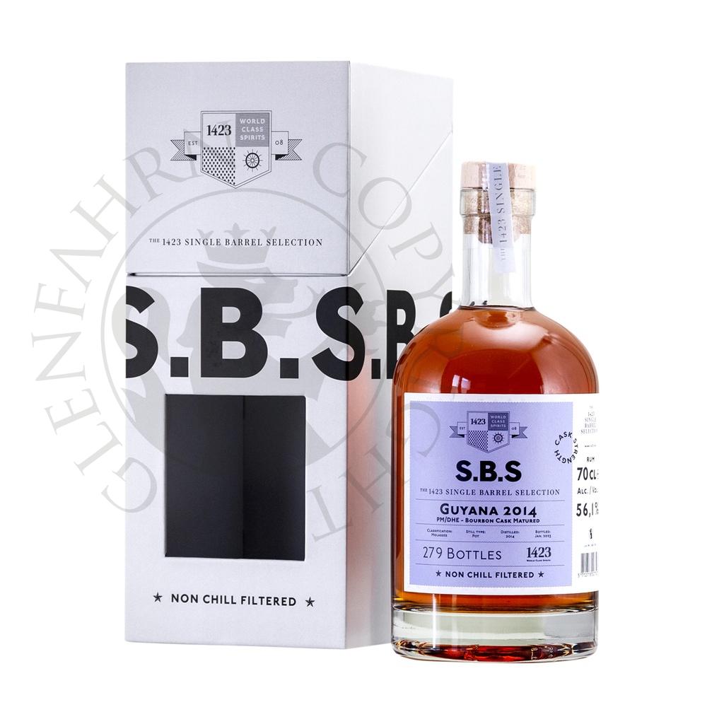 Guyana 2014 bot.2023 S.B.S Rum 1423 70cl