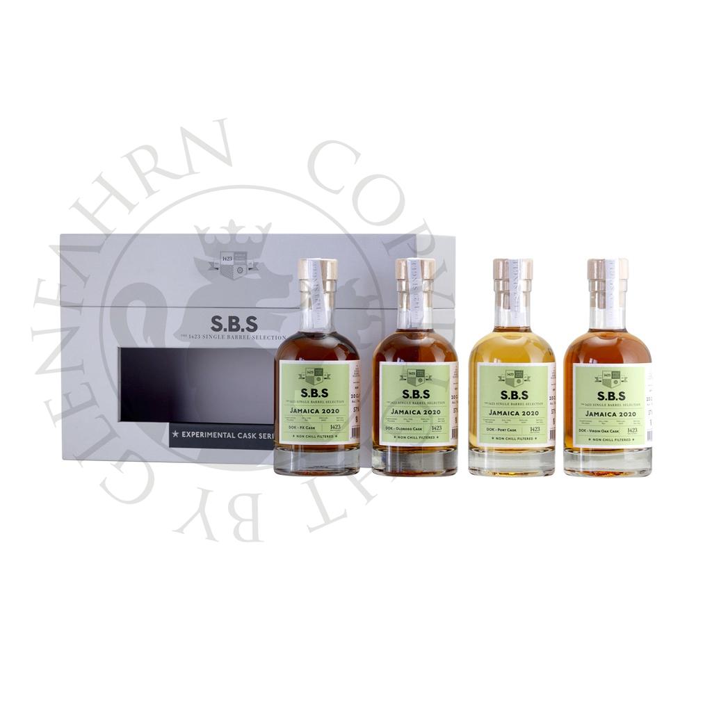 Jamaica 2020 bot.2023 S.B.S Rum 1423 4x20cl